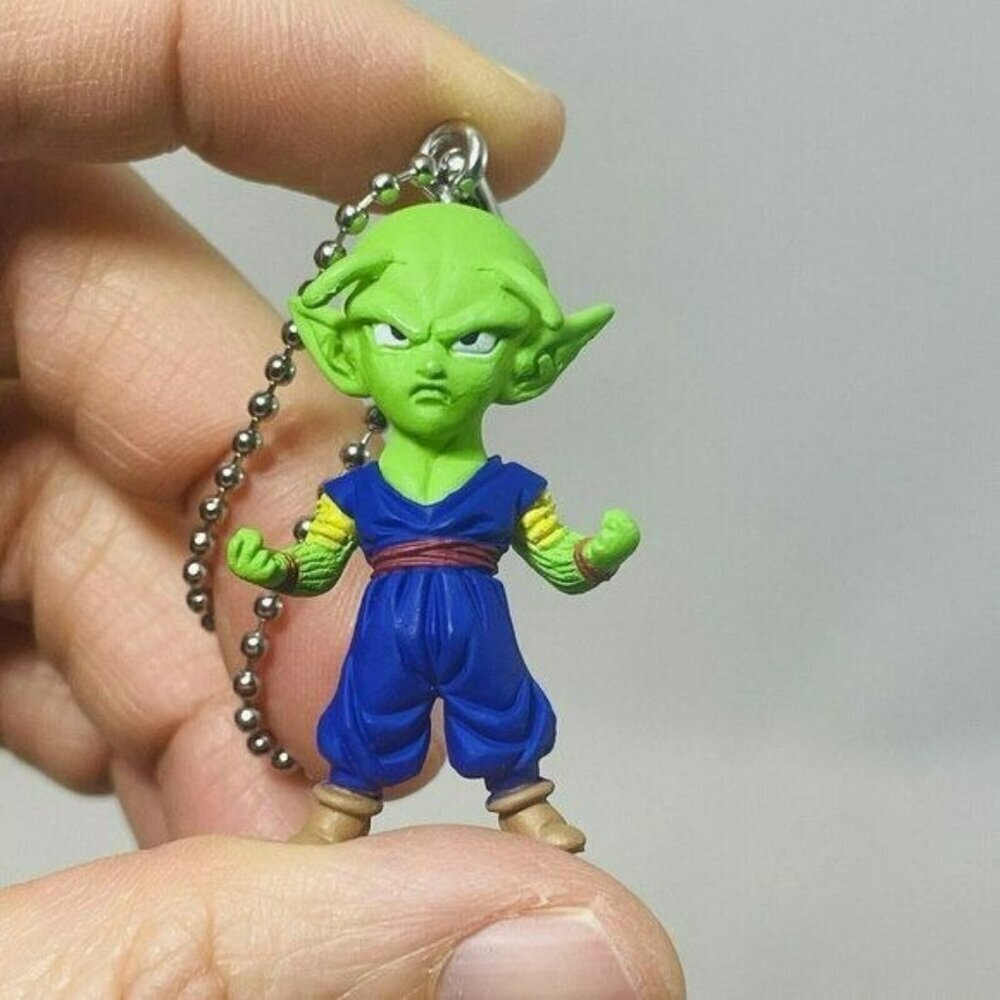 Dragon Ball Super Saiyan Piccolo Keychain Figure Mini Chain Hanger Anime Comic